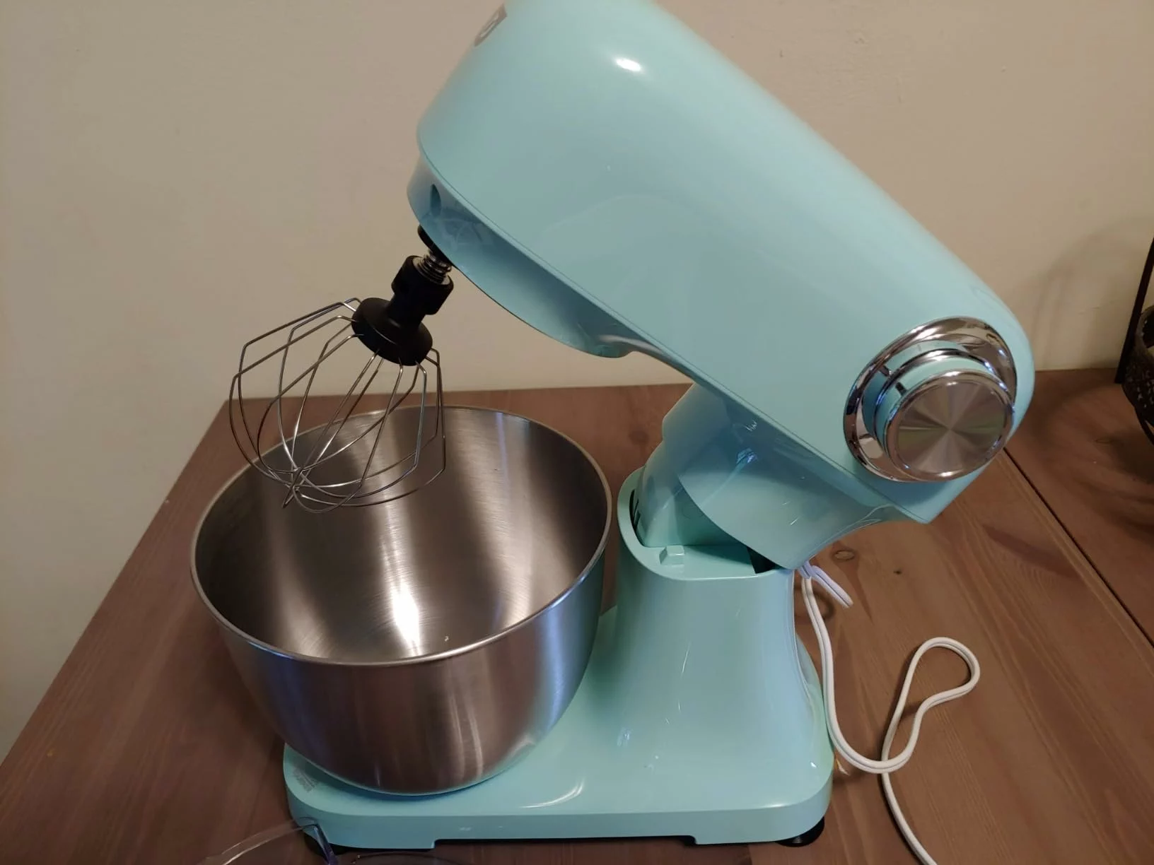 3.5-Quart Tilt-Head Stand Mixer – Compact Kitchen Mixer for Baking, Whipping & Kneading photo review