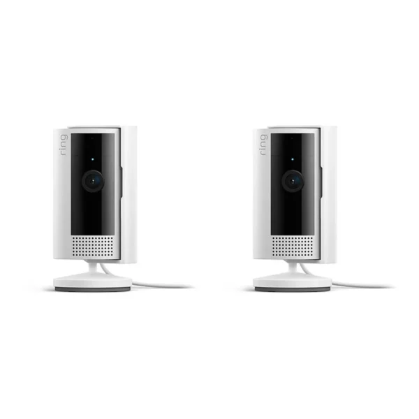 Indoor Home Security Camera 2-Pack – Compact HD Surveillance with Motion Alerts