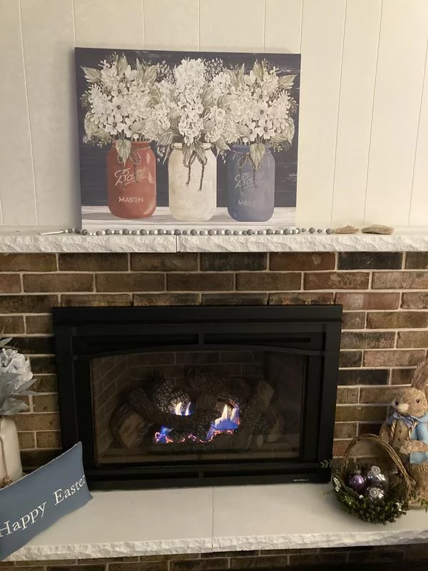 Floral Canvas Wall Art – Americana-Style Printed Home Décor photo review