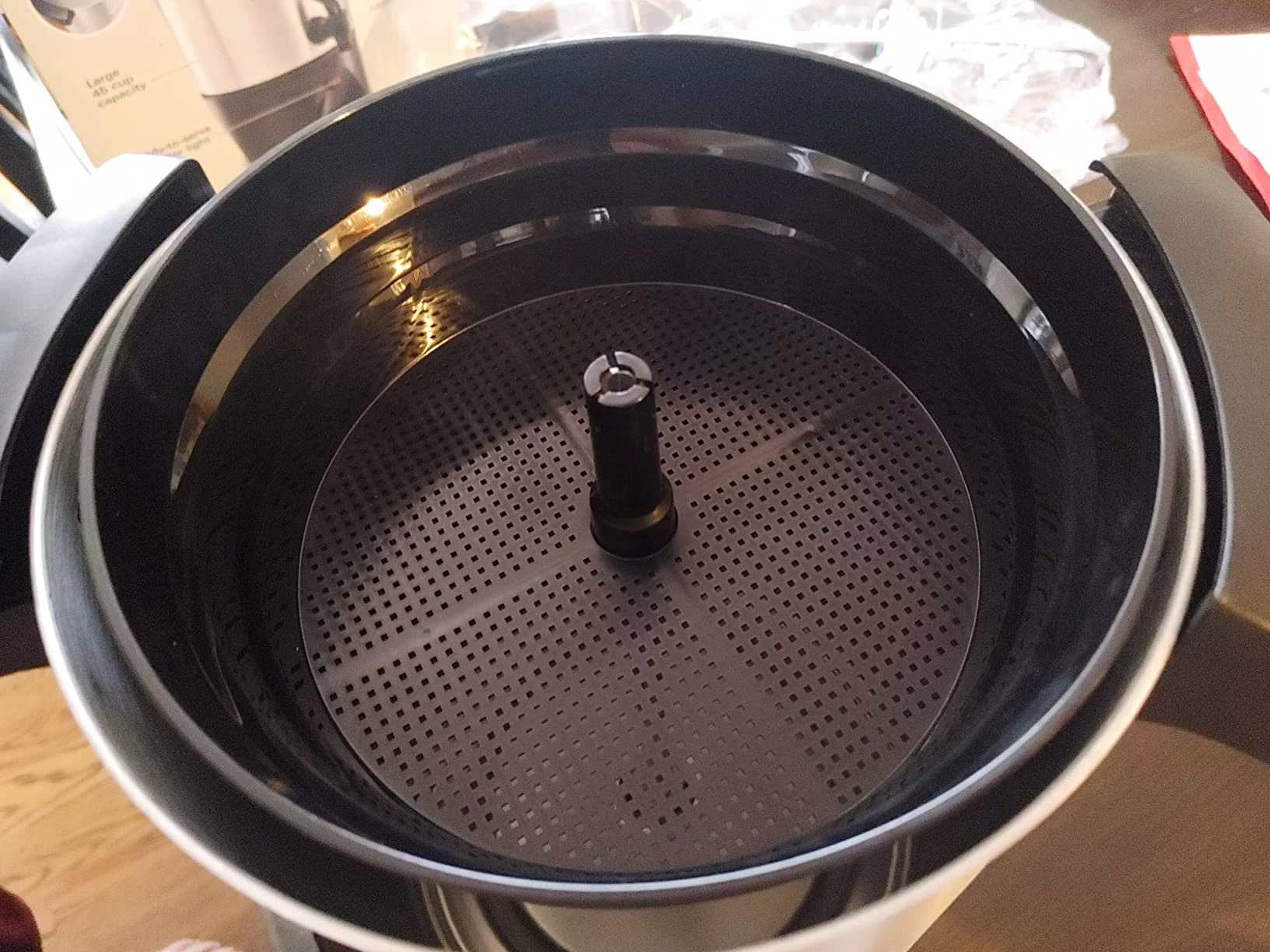 Professional 45-Cup Coffee Urn & Hot Beverage Dispenser - Fast Brewing, Keep Warm Function for Meetings, Office & Events - Durable Stainless Steel photo review