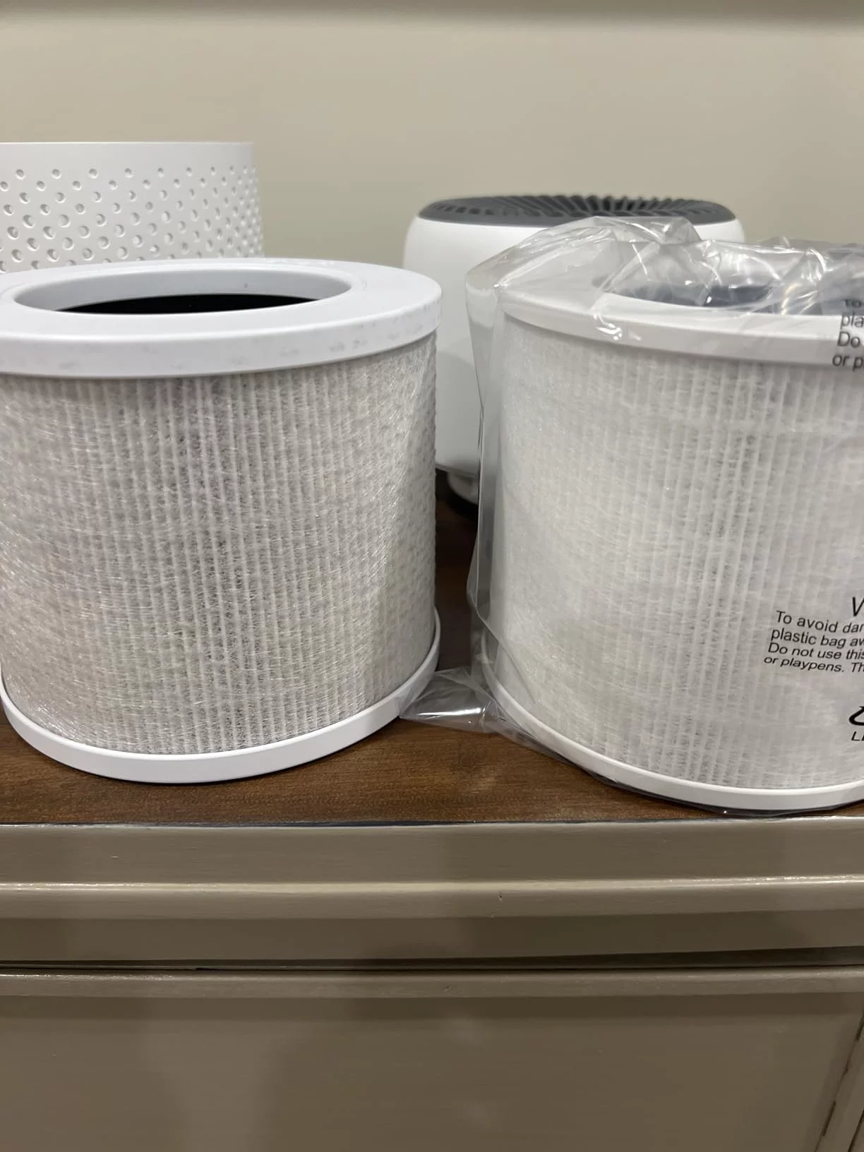 3-in-1 HEPA Air Purifier for Small Rooms & Desktops - Captures 99.97% of Allergens, Smoke, and Odors - Quiet & Efficient Filtration photo review