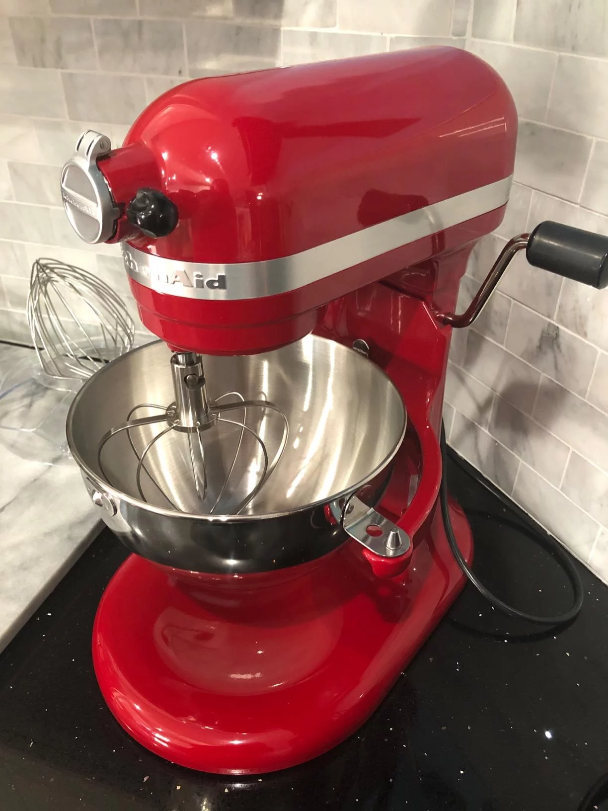 KN3CW Style 3-Quart Stainless Steel Mixing Bowl & Combi-Whip Attachment - Ideal for Small Batches & Creaming Ingredients - Designed for Tilt-Head Stand Mixers photo review