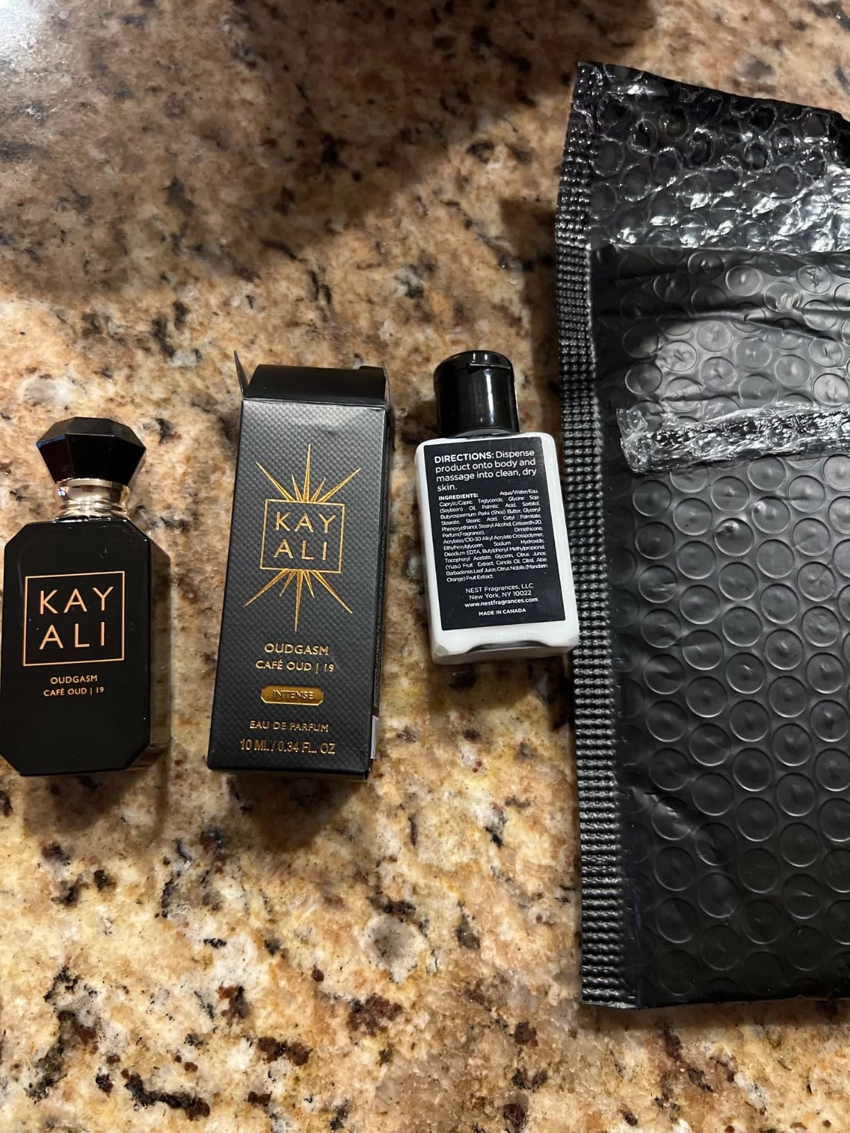 Milky Musk & Oud Eau de Parfum Intense – Warm Woody Travel-Size Perfume Spray photo review