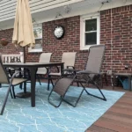 19.7″ Courtyard Wall Clock – Silent Quartz Movement, Indoor/Outdoor Use photo review