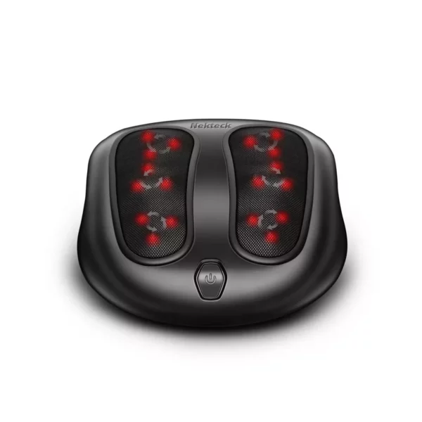 Shiatsu Foot Massager – Heated Deep Kneading Massage for Sore Feet and Circulation Boost