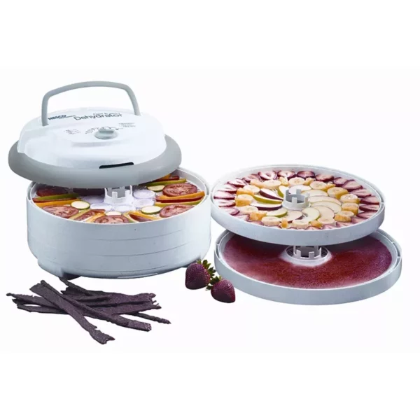 Professional Multi-Tier Food Dehydrator for Jerky, Fruits, and Vegetables - Adjustable Temperature Control & Quiet Operation - High Capacity