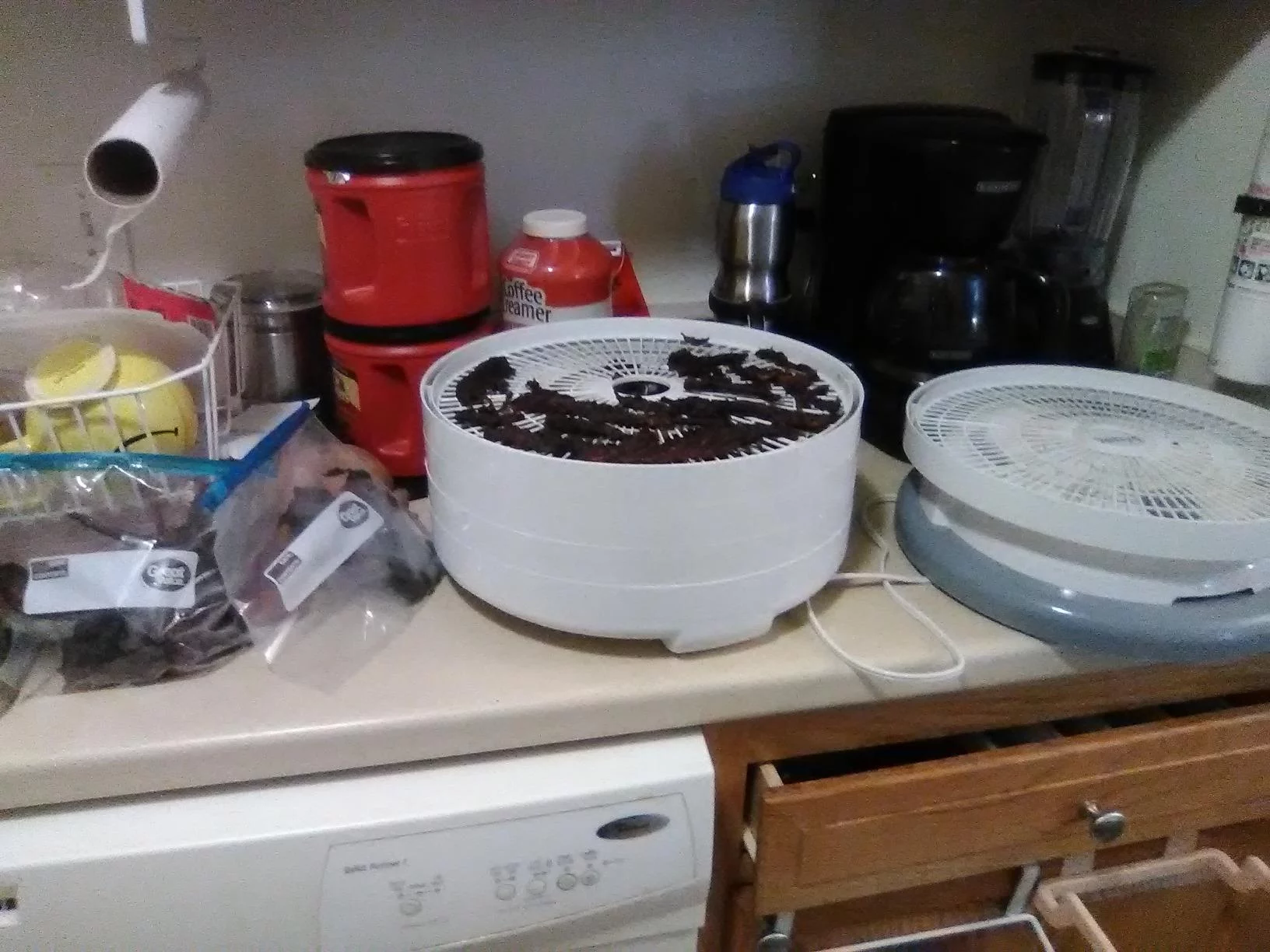 Professional Multi-Tier Food Dehydrator for Jerky, Fruits, and Vegetables - Adjustable Temperature Control & Quiet Operation - High Capacity photo review