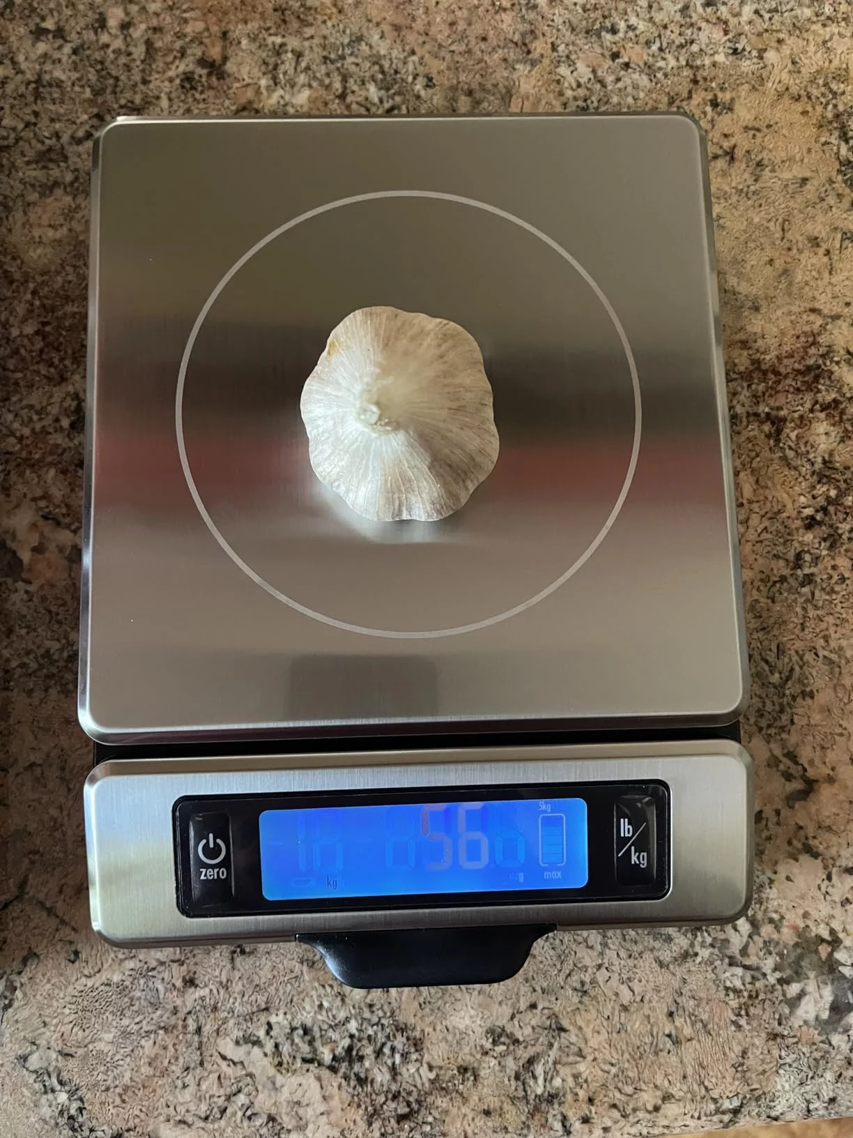 Stainless Steel Digital Kitchen Scale with Pull-Out Display - High Precision, Tare Function & Easy Readout - Compact for Baking and Cooking photo review