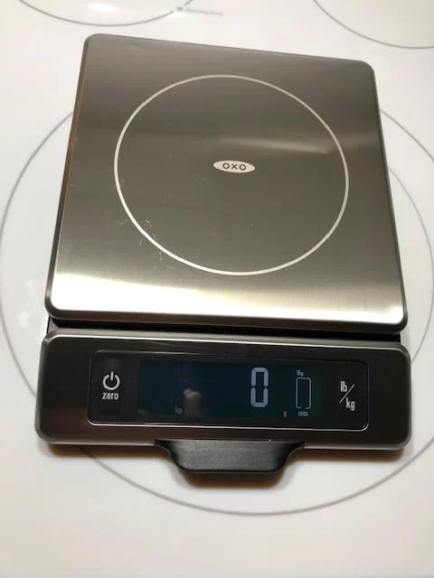 Stainless Steel Digital Kitchen Scale with Pull-Out Display - High Precision, Tare Function & Easy Readout - Compact for Baking and Cooking photo review