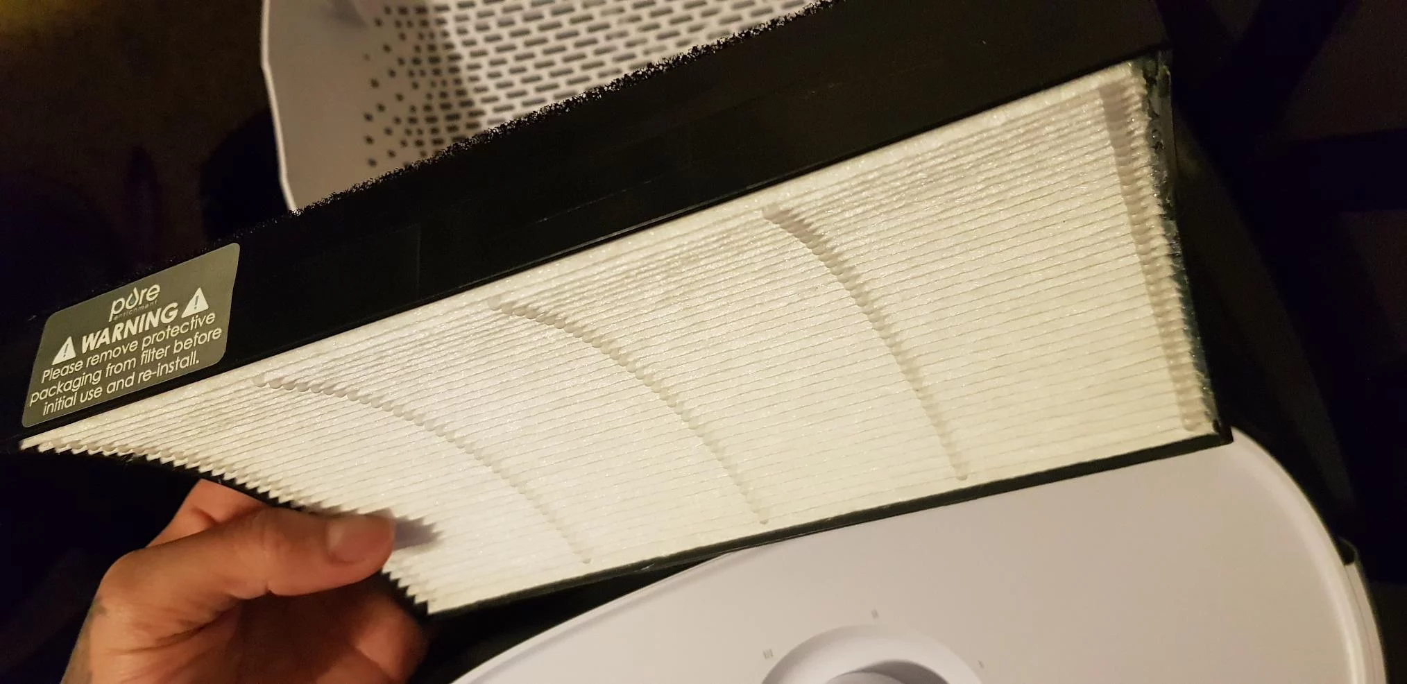 PureZone Breeze Style 2-in-1 Tabletop Air Purifier & Fan - True HEPA Filtration for Small Spaces - Compact, Quiet Operation & Dual Functionality for Home/Office photo review