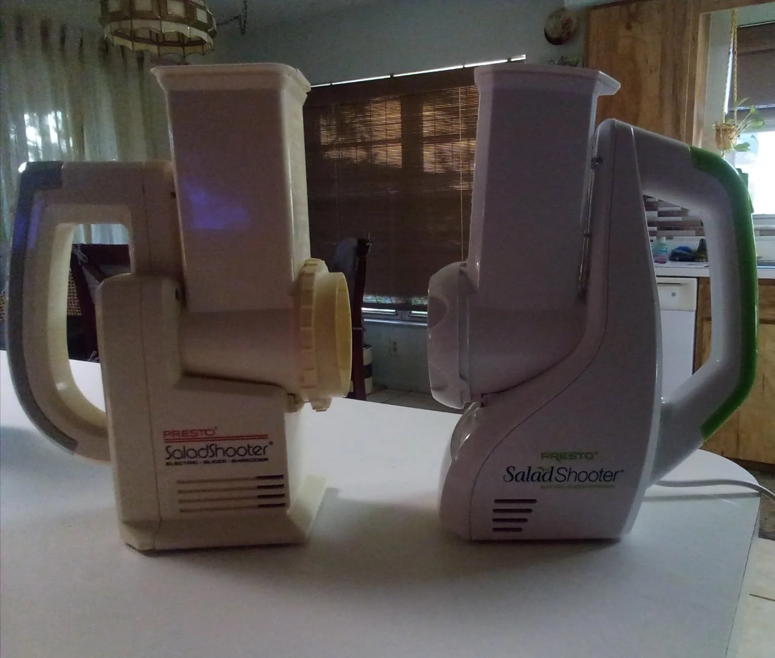 Electric Slicer & Shredder for Vegetables, Cheese, and Nuts - Fast, Easy SaladShooter Style Food Prep Tool - Versatile Kitchen Gadget photo review