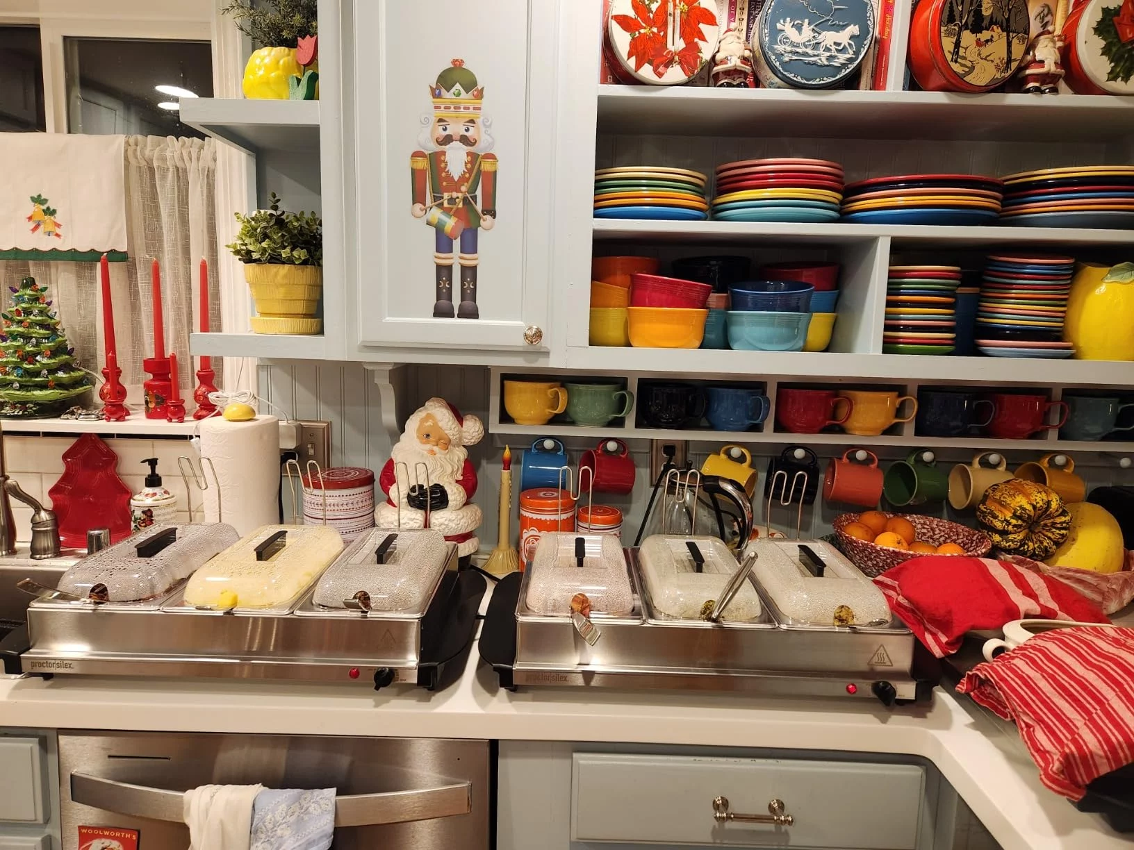 Electric Double Buffet Food Warmer & Server - Two 2.5-Quart Trays with Clear Lids - Adjustable Heat Control for Parties, Events & Entertaining - Keep Food Warm and Ready photo review