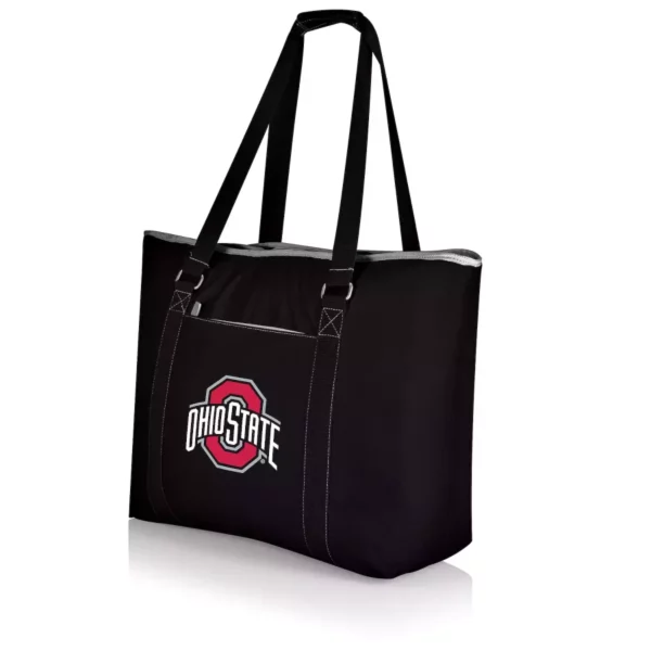 XL Insulated Cooler Tote – Oversized Leak-Proof Bag with Dual Carry Straps & Zipper Top (Ohio State Buckeyes edition)