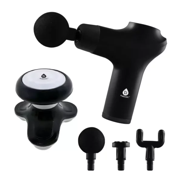 Muscle Recovery Set – Deep Tissue Massage Gun and Handheld Electric Sport Massager for Full-Body Relief