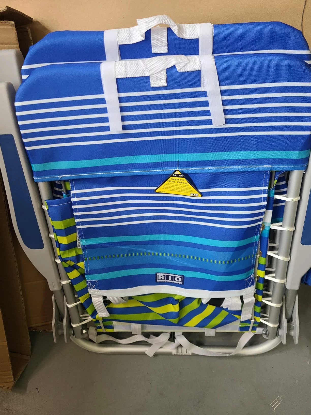 4-Position Backpack Camping Chair – Adjustable Recline, Lace-Up Suspension & Built-In Carry Straps photo review