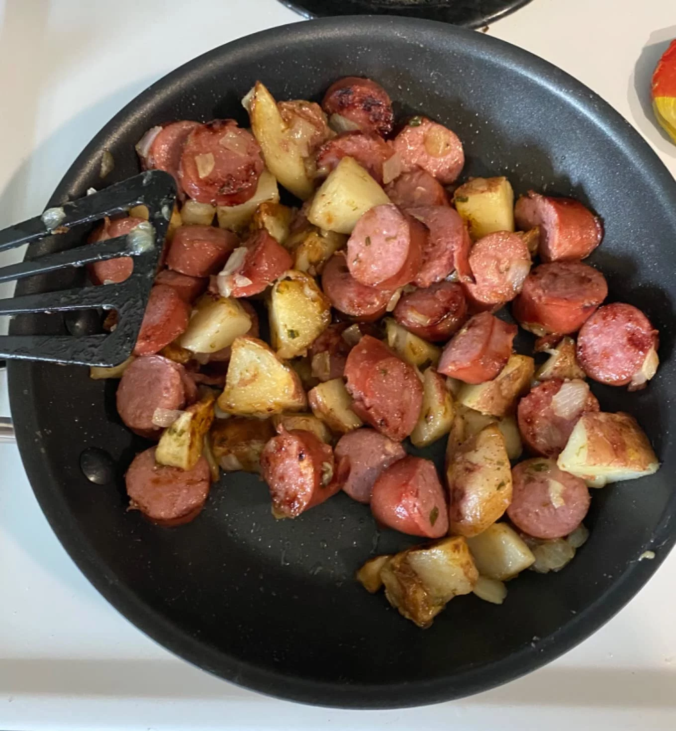 Cook + Create 4.5-Quart Hard-Anodized Nonstick Saucier with Lid - Superior Heat Distribution & Durable PFOA-Free Nonstick - Versatile Pan for Sauces, Soups & Braising photo review