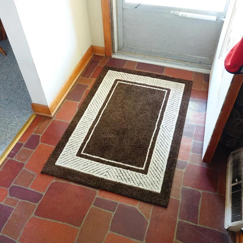Washable Border Area Rug – Soft, Durable & Easy to Clean for Everyday Use photo review