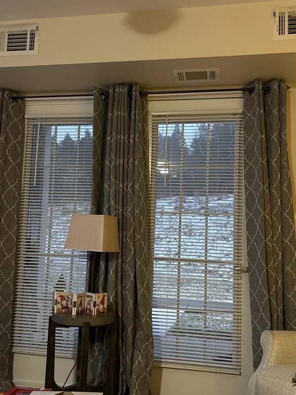 2-Pack Embroidered Blackout Curtains – Room Darkening & Elegant Design photo review