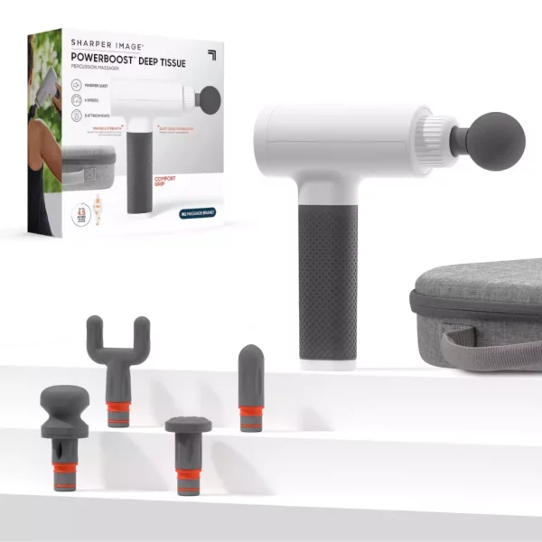 Deep Tissue Percussion Massager – Handheld Muscle Recovery Gun with Adjustable Speeds