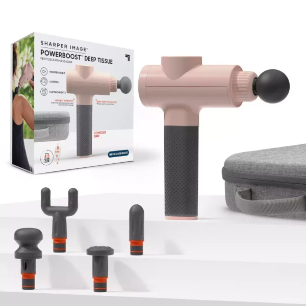 Percussion Massage Gun – Deep Tissue Handheld Massager for Muscle Recovery and Pain Relief