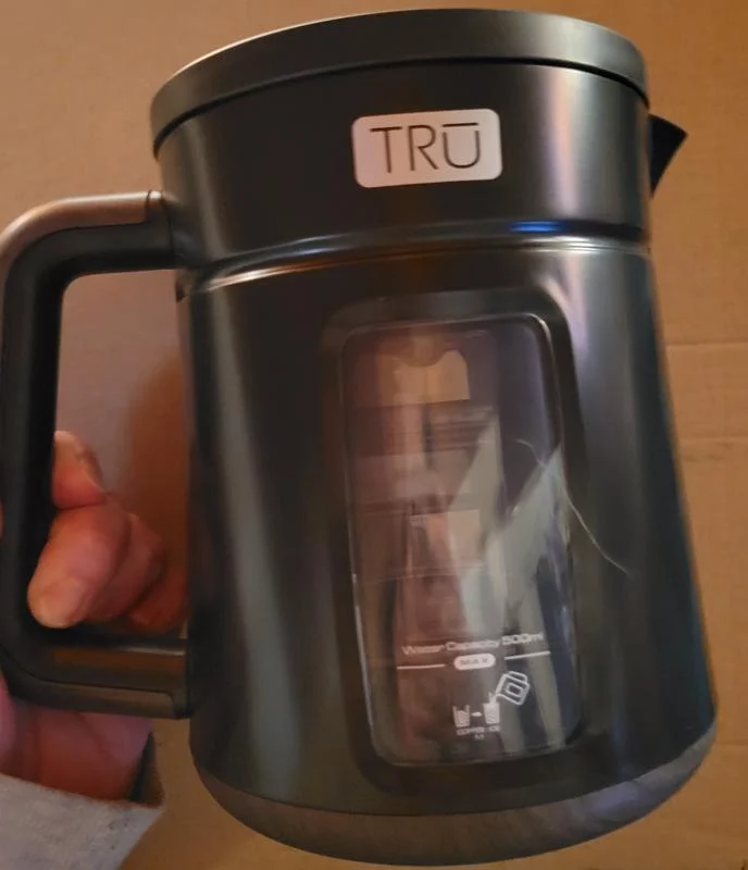 Click to view full screen TRU-Style Cold Brew Coffee Maker with Concentrate Spout - Easy-to-Use System for Smooth, Less Acidic Coffee Concentrate - Large Capacity & Fridge-Safe Design photo review