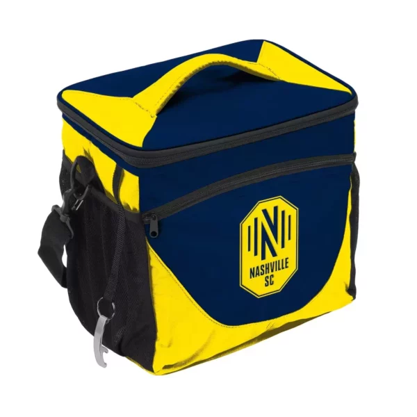 Insulated 24-Can Cooler Bag – Leak-Resistant Design with Shoulder Strap & Front Storage Pocket (Nashville SC edition)