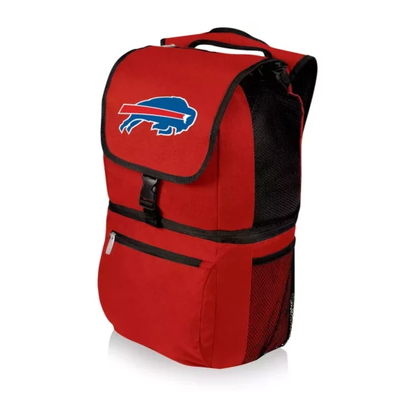 Portable Backpack Cooler – Leak-Resistant Insulated Bag with Dual Storage Zones & Bottle Holders (Buffalo Bills edition)