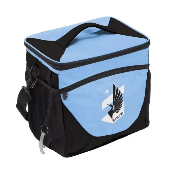 Soft Insulated Cooler Bag – 24-Can Capacity, Leak-Proof Lining & Convenient Front Pocket (Minnesota United FC edition)