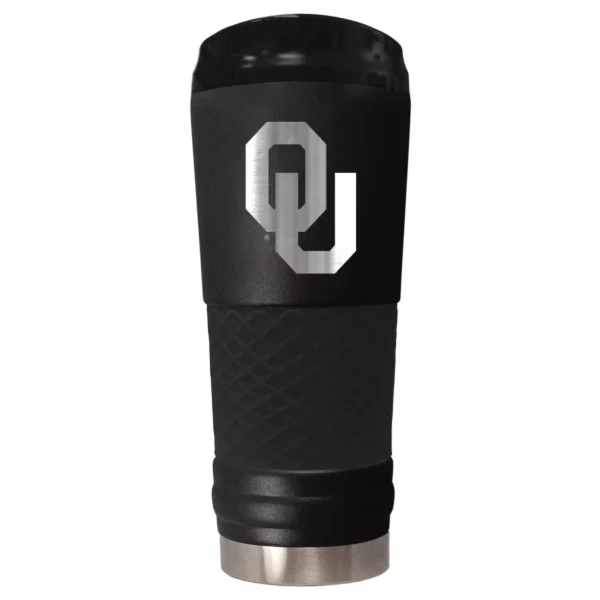 24-Ounce Stainless Steel Travel Mug – Double-Wall Insulation with Leak-Resistant Sliding Lid (Oklahoma Sooners edition)