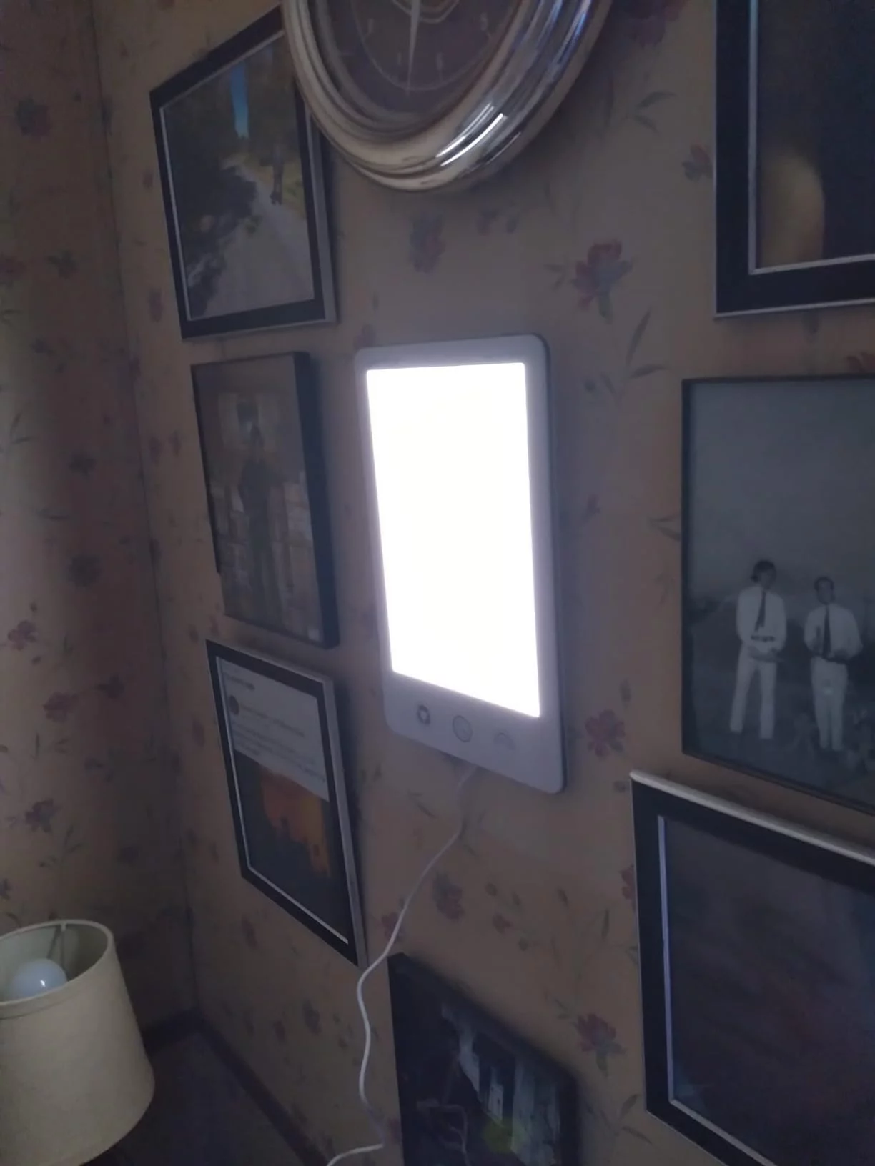 Click to view full screen Luxe 10,000 Lux LED Bright Light Therapy Lamp - Adjustable Brightness, Color Temperature, & Countdown Timer - UV-Free for Mood & Energy photo review