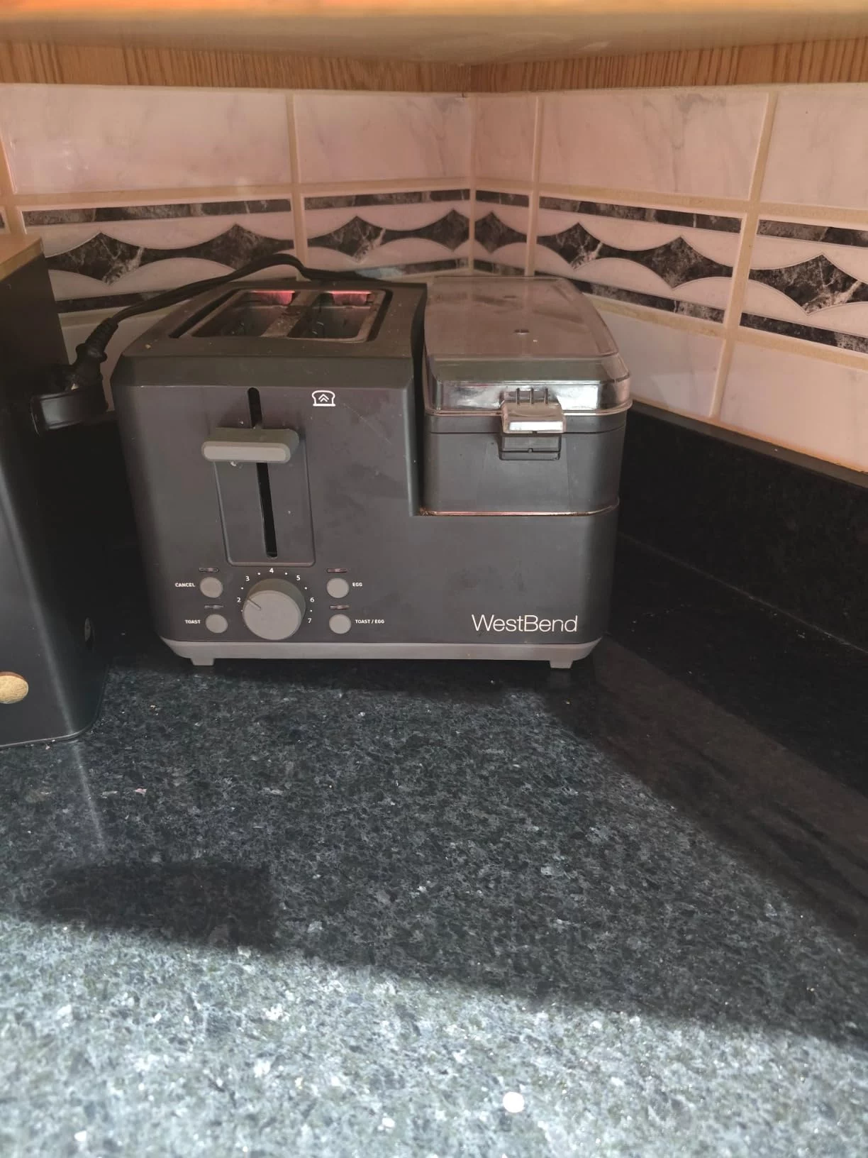 2-Slice Breakfast Station Toaster & Egg Cooker - Multifunction Appliance for Toast, Eggs, and Meats - Fast, Compact & Easy Morning Meals photo review