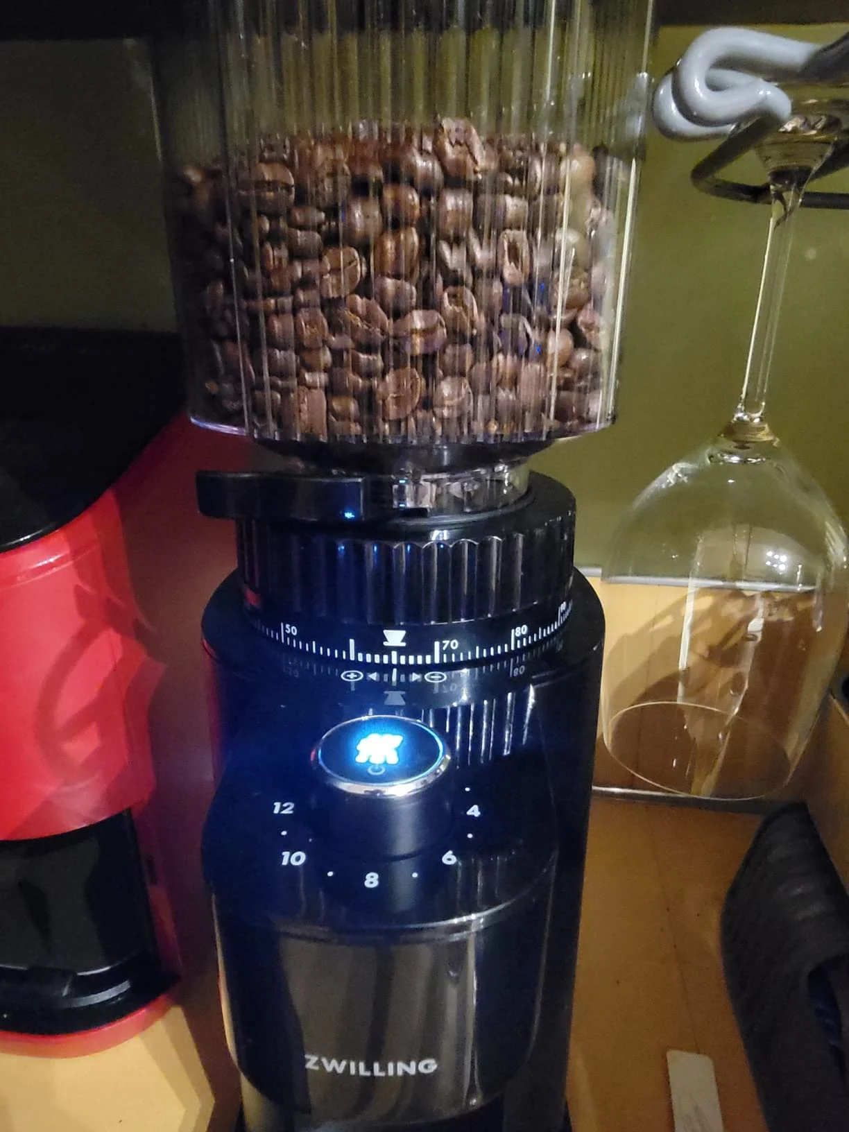 Enfinigy-Style Electric Burr Coffee Grinder - 140 Precision Grinding Options for Espresso to French Press - Consistent Grind Quality & Digital Controls photo review