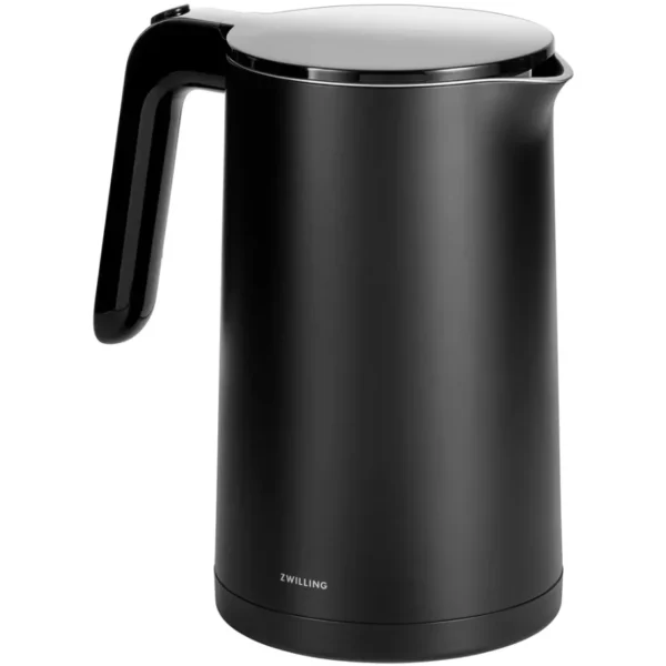 ZWILLING Enfinigy Cool Touch 1.5-Liter Cordless Electric Kettle, Black
