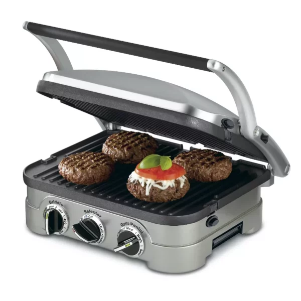 Cuisinart Griddler Grill, Griddle & Panini Press, Multi-Function Electric Contact Grill