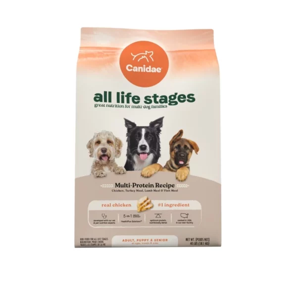 Dry Dog Food for All Life Stages Multi Protein Formula