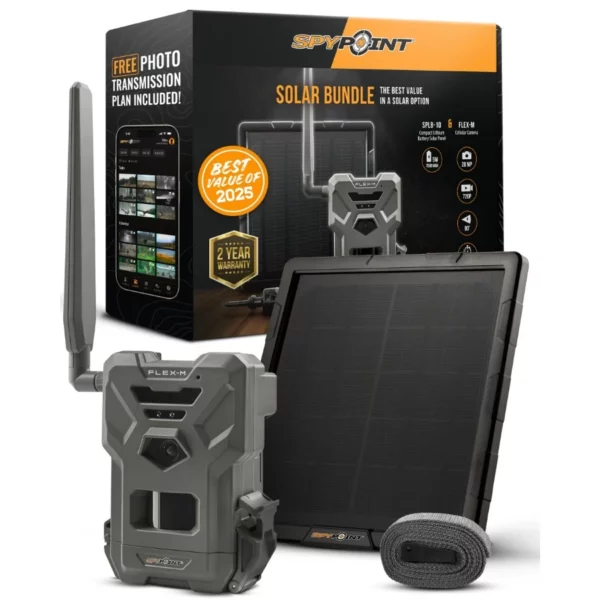 Cellular Trail Camera Flex M Solar Powered Design