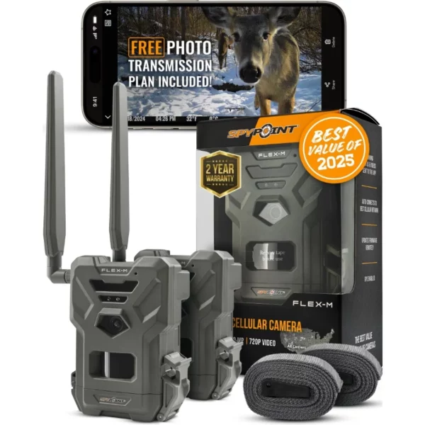 Flex M Style Trail Camera Set Twin Pack with SD Cards