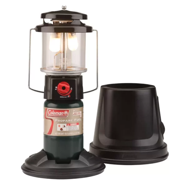 Coleman 2-Mantle InstaStart QuickPack Lantern, Portable Camping Lantern