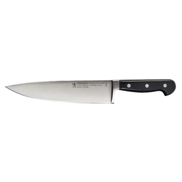 Henckels Classic Precision 8-in. Chef's Knife - Fully Forged German Stainless Steel, Ergonomic Triple-Rivet Handle & Precision Edge for Home Chefs