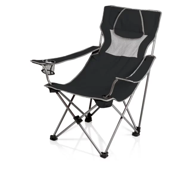 Picnic Time Campsite Camp Chair - Portable Folding Outdoor Chair with Padded Comfort & Carrying Bag