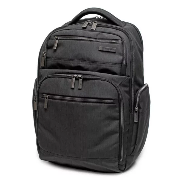Samsonite Modern Utility Double Shot Backpack - Durable 15" Laptop Backpack with Water-Resistant Bottom & Tech Organization