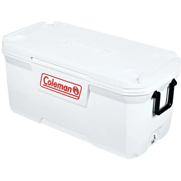 Coleman 120-Quart Marine Hard Ice Chest Cooler - 6-Day Ice Retention Extra-Large Marine Cooler with UVGuard & Rust-Resistant Hardware