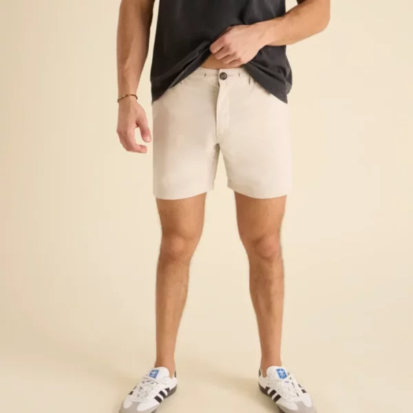 Chubbies Men's Everywear 6" Performance Shorts - Water-Resistant Stretch Shorts with Secure Zipper Pockets