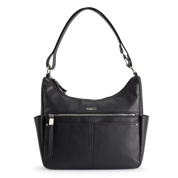 Rosetti Drew Convertible Coho Handbag - Chic Shoulder Bag with Adjustable Straps, Multiple Pockets & Silver-Tone Hardware for Everyday Elegance