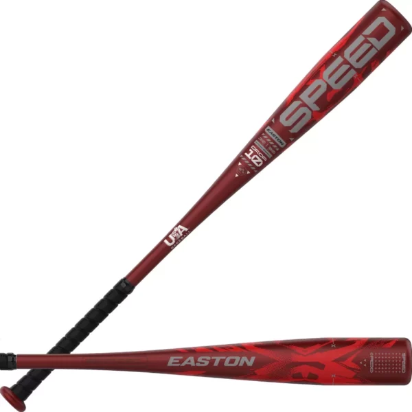 Easton Speed USA Youth Bat 2025 2 5/8 Inch Barrel -10 Drop One Piece Alloy Youth Baseball Bat with ALX50 Technology