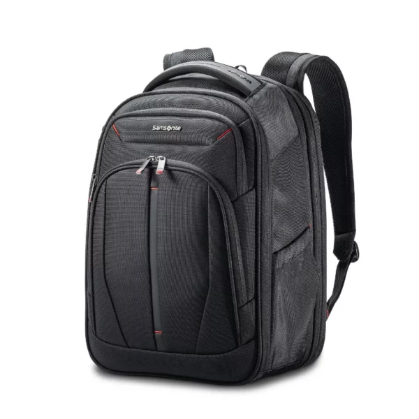 Samsonite Xenon 4 Expandable Backpack - Black, Large, 15.6" Laptop Hammock™ Protection, Expandable Design, 4 Compartments - Versatile Everyday Carry for Work, Travel & Commute
