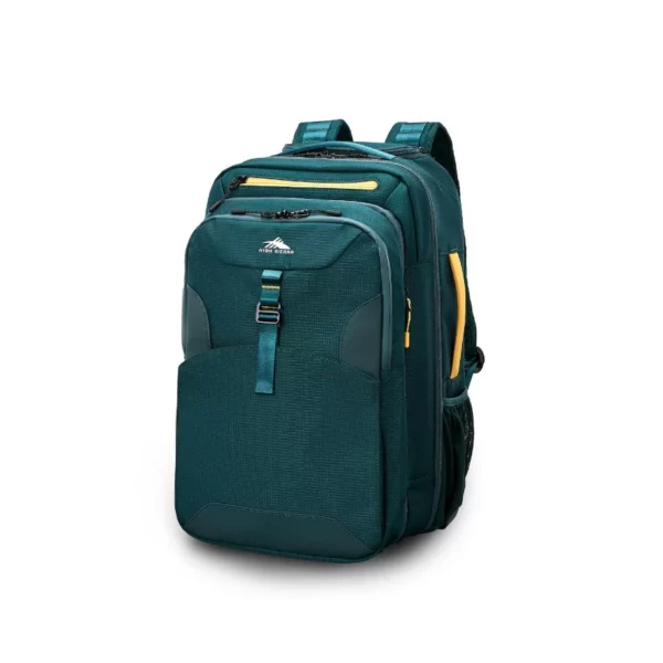 High Sierra Hi-Life 3-in-1 Convertible Wheeled Backpack - 17" Laptop Compatible, Inline Wheels, Multiple Carry Modes for Travel & Commute