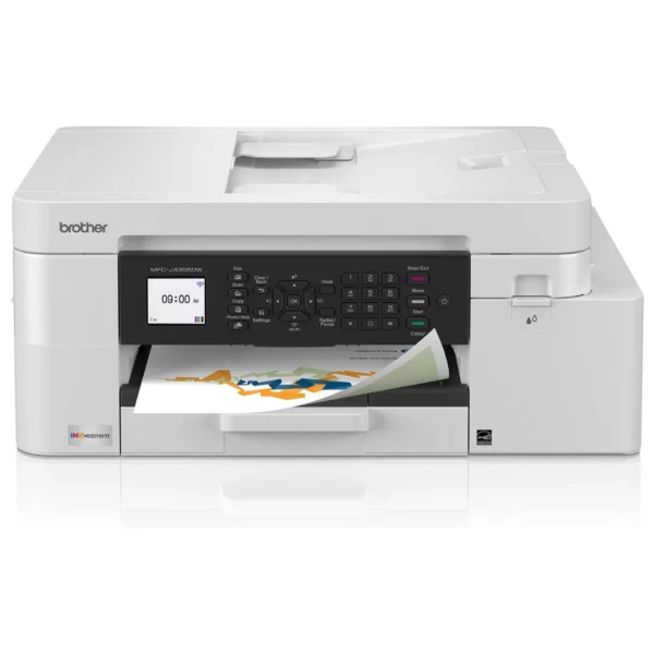 Brother INKvestment MFC-J4355DW Wireless Color All-In-One Inkjet Printer - Print, Copy, Scan & Fax with High-Yield Ink & 1.8” Color Display