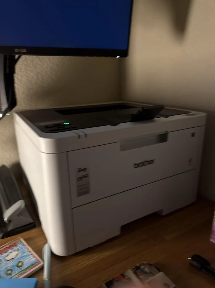 Brother HL-L3220CDW Wireless Color Laser Printer - Compact Home Office Laser Printer with Fast 19ppm Speed & Mobile Printing photo review