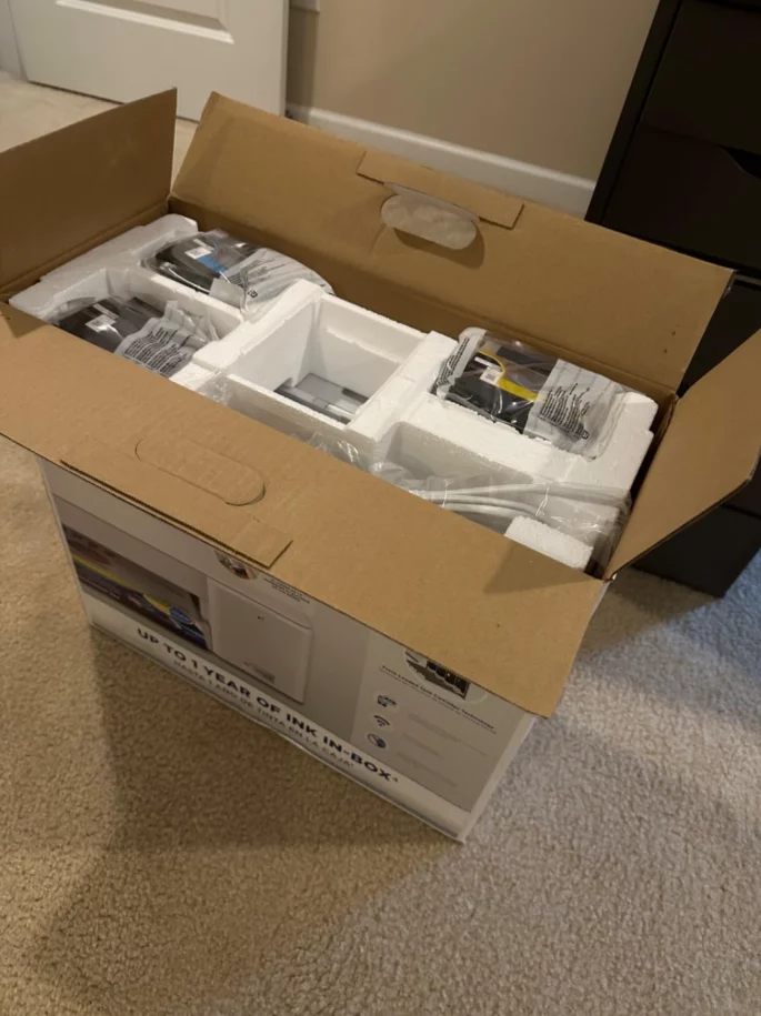 Brother INKvestment MFC-J1365DW Wireless Color All-In-One Inkjet Printer - Fast Print, Copy & Scan with High-Yield Ink Included photo review